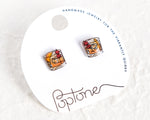 Load image into Gallery viewer, Old Fashioned Cocktails | glass of whiskey drink cocktail party earrings
