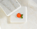Load image into Gallery viewer, Orange/Clementine Fruit Pendant Necklace
