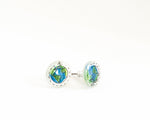 Load image into Gallery viewer, Planet Earth Stud Earrings
