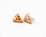 Load image into Gallery viewer, Pizza Slice Stud Earrings
