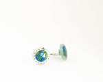 Load image into Gallery viewer, Planet Earth Stud Earrings
