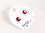 Load image into Gallery viewer, Cute Red Ladybug Insect Stud Earrings
