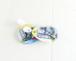 Load image into Gallery viewer, Milwaukee Wisconsin Illustrated City Skyline Hoop Earrings
