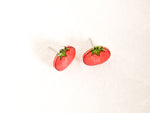 Load image into Gallery viewer, Tomato Summer Vegetable Stud Earrings | gardener gift
