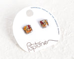 Load image into Gallery viewer, Old Fashioned Cocktails | glass of whiskey drink cocktail party earrings
