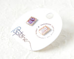 Load image into Gallery viewer, Handmade Pop Tart Stud Earrings

