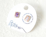 Load image into Gallery viewer, Handmade Pop Tart Stud Earrings
