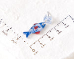 Load image into Gallery viewer, Mediterranean Coastal Fish Dangle Earrings – Blue and Red
