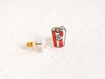 Load image into Gallery viewer, Popcorn Earrings | Oscar Movie Night Earrings
