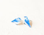 Load image into Gallery viewer, Cute Little Blue Bird Earrings
