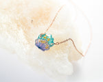 Load image into Gallery viewer, Mermaid Shell Necklace with Gold Leaf
