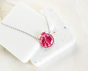 Pomegranate Pendant / Rosh Hashanah Necklace