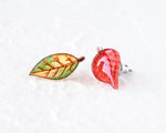 Load image into Gallery viewer, Mix and Match Autumn Leaf Earring Set
