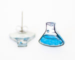 Load image into Gallery viewer, Chemistry Beaker Stud Earrings
