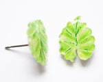 Load image into Gallery viewer, Tropical Leaf Stud Earrings
