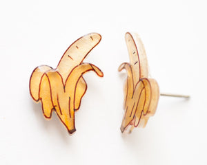 Banana Stud Earrings
