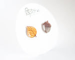 Load image into Gallery viewer, Aspen Leaf and Acorn Stud Earrings

