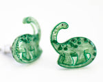 Load image into Gallery viewer, Cute Brontosaurus Dinosaur Stud Earrings
