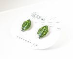 Load image into Gallery viewer, Kale Stud Earrings
