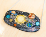 Load image into Gallery viewer, Solar System Galaxy Statement Necklace
