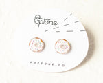 Load image into Gallery viewer, Donut Stud Earrings
