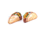 Load image into Gallery viewer, Taco Stud Earrings
