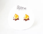 Load image into Gallery viewer, Campfire Stud Earrings
