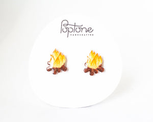 Campfire Stud Earrings