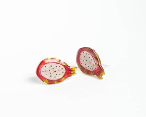 Dragon Fruit Stud Earrings
