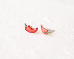 Load image into Gallery viewer, Chili Pepper Stud Earrings
