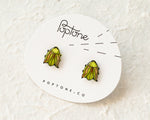 Load image into Gallery viewer, Scarab Beetle Stud Earrings
