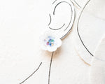 Load image into Gallery viewer, Rainbow Flower Statement Stud Earrings
