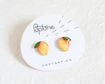 Load image into Gallery viewer, Mango Fruit Stud Earrings
