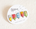 Load image into Gallery viewer, Popsicle Earrings Mix n&#39; Match Stud Earring Set

