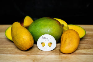 Mango Fruit Stud Earrings