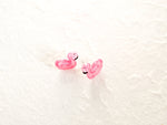 Load image into Gallery viewer, Flamingo Pool Floatie Earrings | cute pink summer flamingo
