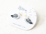 Load image into Gallery viewer, Sea Gull Stud Earrings | beach ocean earrings
