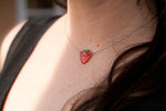 Load image into Gallery viewer, Strawberry Pendant Necklace
